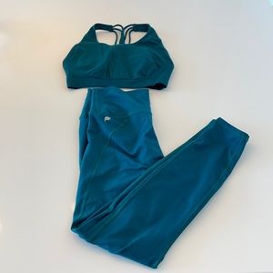 Fabletics leggings and sports bra matching set